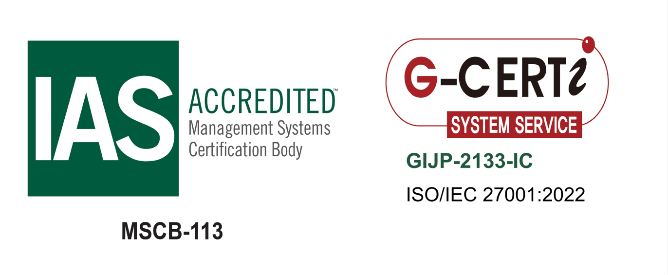 IAS Accredited G-CERT System Service ISO/IEC 27001:2022 certification